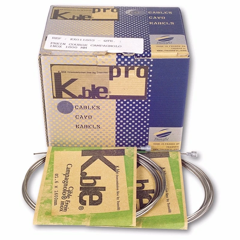 Transfil 20 Câbles De Frein Routier Inox Campagnolo 1.5 X 1600 1 Transfil 20 Câbles De Frein Routier Inox Campagnolo 1.5 X 1600