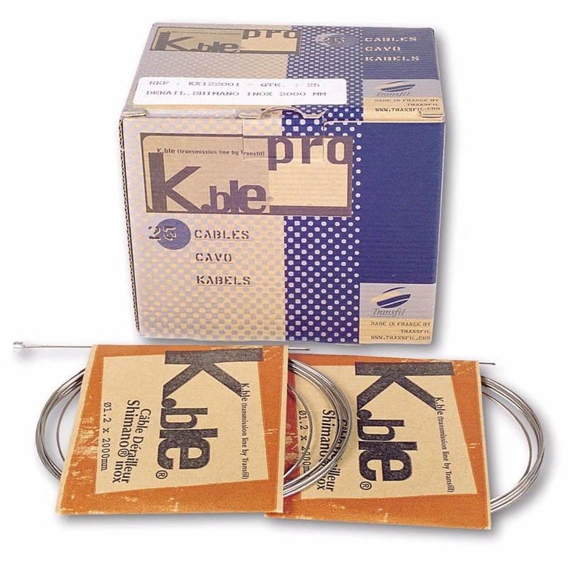 Transfil 25 Câbles D'engrenage Inox Shimano / Sram 1,2 X 2000 1 Transfil 25 Câbles D'engrenage Inox Shimano / Sram 1,2 X 2000