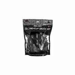 5 Brosses Muc-off Crochet Cassette + Profondeur + Soft + Double Tête + Comp / Roue (kit De Brosses 5xpremium)
