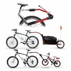 Barre De Remorquage Peruzzo Pour Children's Bike Trail Angel Red