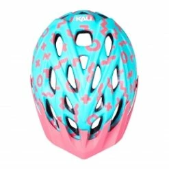 Marque Casque Enfant Kali® Zwiggles - Turquoise/Rose -Vélos Vtt Soldes casque enfant kali r zwiggles turquoise rose 2