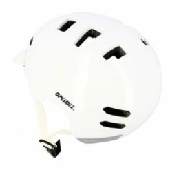 Marque Casque Urbain Optimiz® In Mold T.S. - Blanc Brillant -Vélos Vtt Soldes casque urbain optimiz r in mold t s blanc brillant 3