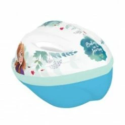 Marque Casque De Vélo Disney® V2 - La Reine Des Neiges -Vélos Vtt Soldes casque velo enfant disney v2 frozen blanc avec molette reglage taille 52 56 vendu sur carte 7
