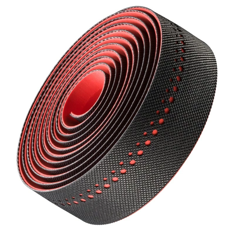 Ruban De Guidon Bontrager Grippytack Noir / Rouge 1 Ruban De Guidon Bontrager Grippytack Noir / Rouge