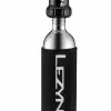 Lezyne Control Drive Co2 (shrader / Presta), Couvercle En Néoprène, Cartouche Noire 16g