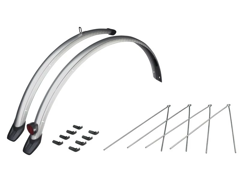 Trek Fender Eurofender Rapido 700c Avec Réflecteur Silver Set 1 Trek Fender Eurofender Rapido 700c Avec Réflecteur Silver Set