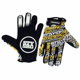 Marque Gants BMX Staystrong® Mash Up V3 KID - Jaune 3 Marque Gants BMX Staystrong® Mash Up V3 KID - Jaune – Image 3