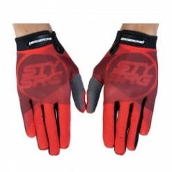 Marque Gants BMX Staystrong® Tricolour - Rouge