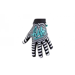 Marque Gants Vélo Fuse® Omega Sonar - Noir/Blanc/Turquoise 1 Marque Gants Vélo Fuse® Omega Sonar - Noir/Blanc/Turquoise