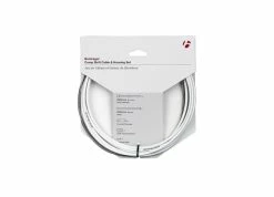 Bontrager Comp 4mm Shift Cable / Boîtier Set Blanc