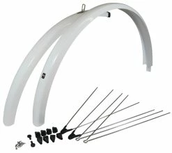 Jeu De Garde-boue Sks 700c 53 Mm De Long. Blanc 10