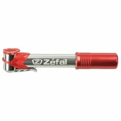 Mini Gonflateur Zefal Air Profil Micro Aluminium Argent / Rouge