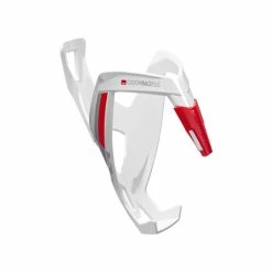 Porte-bouteille Elite Custom Race Plus Blanc Brillant / Rouge
