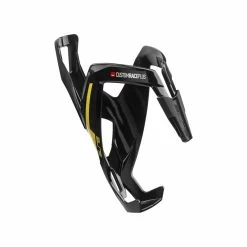 Porte-bouteille Elite Custom Race Plus Noir Brillant / Jaune