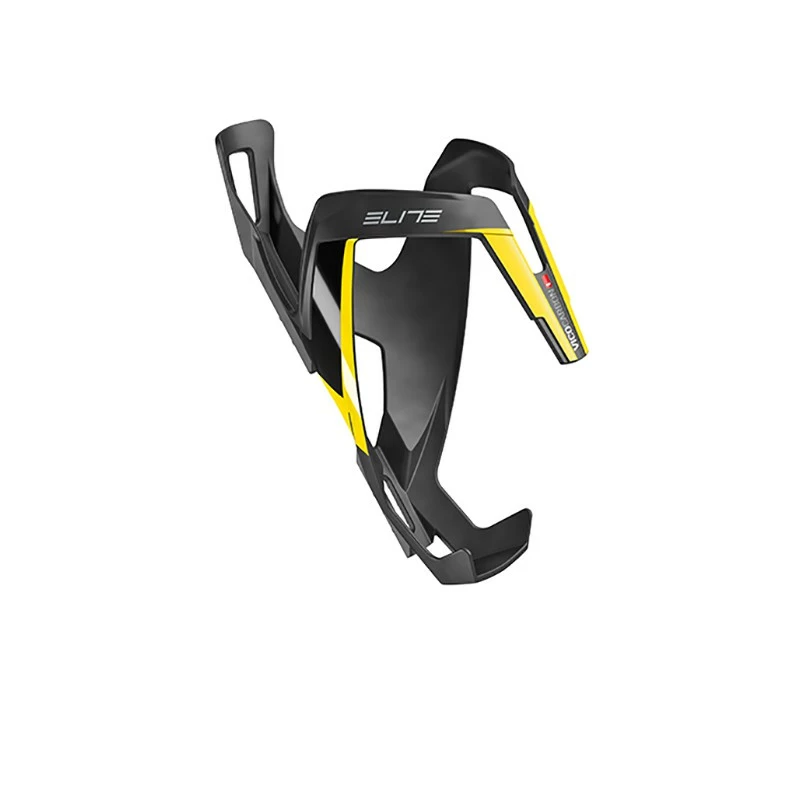 Porte-bouteille Elite Vico Carbon Mat / Jaune 1 Porte-bouteille Elite Vico Carbon Mat / Jaune