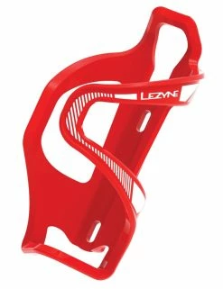 Lezyne Porte-bouteille Flow Cage Sl Côté Droit Charge Rouge