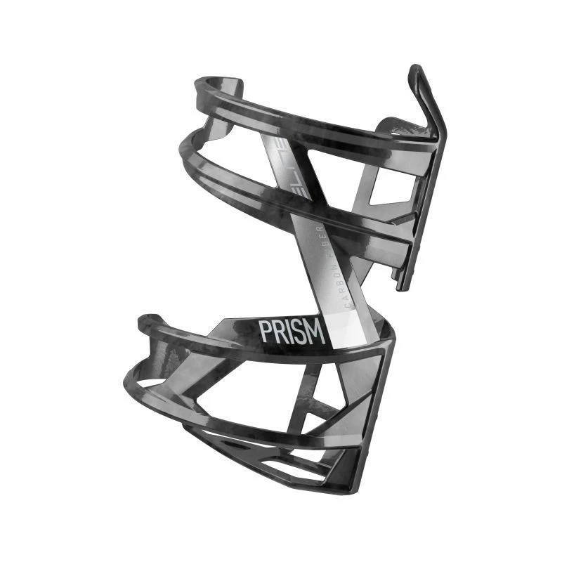 Armoire Bouteille Gauche En Fibre Brillante Elite Prism Noir / Blanc 1 Armoire Bouteille Gauche En Fibre Brillante Elite Prism Noir / Blanc