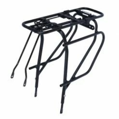 Marque PORTE BAGAGE VELO ARRIERE A TRINGLES ALU NOIR