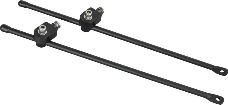 Partie De Porte-bagages Trek I-type (droit) 300 Mm Alloy Stay Black Arrière 1 Partie De Porte-bagages Trek I-type (droit) 300 Mm Alloy Stay Black Arrière