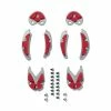 Sidi Vtt Semelle De Rechange Dragon 2 Spider 012-grey / Red 41-44