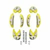 Sidi Vtt Semelle De Rechange Dragon 5-spider 013-jaune / Gris 45-48