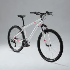 VTT ALUMINIUM SEMI-RIGIDE 29" - HARDTAIL -Vélos Vtt Soldes reconditionne velo vtt st 100 femme blanc rose 275 tres bon 2 600x600 1