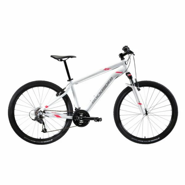 RECONDITIONNÉ - VÉLO VTT ST 100 FEMME BLANC ROSE 27,5" - TRÈS BON 1 RECONDITIONNÉ - VÉLO VTT ST 100 FEMME BLANC ROSE 27,5" - TRÈS BON