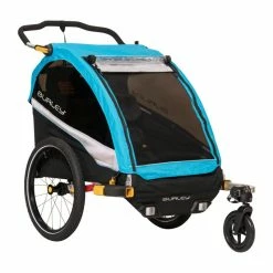 Remorque Garçon Burley D'lite X Two Seat Turquoise