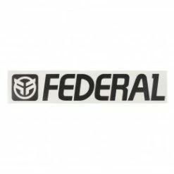 Marque Sticker Federal 170Mm Die Cut - Black