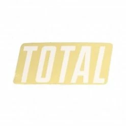 Marque Sticker Total New Style Logo White