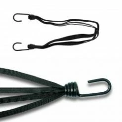 Marque Tendeur Caoutchouc Plat Noir Longueur 60Cm