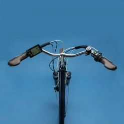 VELO DE VILLE ELECTRIQUE ELOPS 900 CADRE HAUT BLEU MARINE -Vélos Vtt Soldes velo de ville electrique elops 900 cadre haut bleu marine 6 600x600 1
