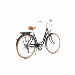 VÉLO ÉLECTRIQUE "CAPRI BERLIN", COULEUR NOIRE -Vélos Vtt Soldes velo electrique capri berlin couleur noire 2 600x600 1