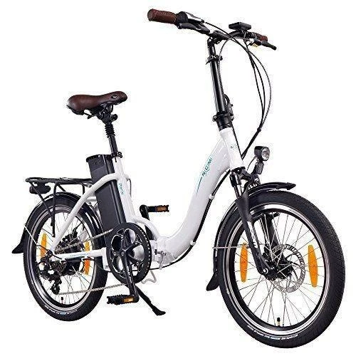 VÉLO ELECTRIQUE PLIANT NCM PARIS BLANC - 20", 250W, BATTERIE 36V 15AH 3 VÉLO ELECTRIQUE PLIANT NCM PARIS BLANC - 20", 250W, BATTERIE 36V 15AH – Image 3