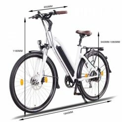 VÉLO ELECTRIQUE TREKKING NCM MILANO PLUS - 250W, BATTERIE 48V 16AH -Vélos Vtt Soldes velo electrique trekking ncm milano plus 250w batterie 48v 16ah 8 600x600 1