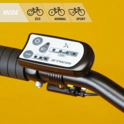 VELO PLIANT A ASSISTANCE ELECTRIQUE TILT 500 GRIS NOIR -Vélos Vtt Soldes velo pliant a assistance electrique tilt 500 bleu 3 600x600 1