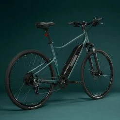 VÉLO TOUT CHEMIN ELECTRIQUE RIVERSIDE 500 E VERT -Vélos Vtt Soldes velo tout chemin electrique riverside 500 e vert 3 600x600 1