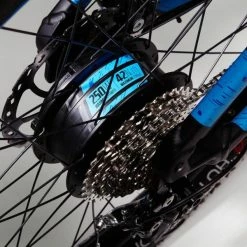 VÉLO VTT ÉLECTRIQUE E-ST 500 V2 NOIR BLEU 27,5" -Vélos Vtt Soldes velo vtt electrique e st 500 v2 noir bleu 275 10 600x600 1