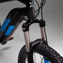 VÉLO VTT ÉLECTRIQUE E-ST 500 V2 NOIR BLEU 27,5" -Vélos Vtt Soldes velo vtt electrique e st 500 v2 noir bleu 275 13 600x600 1