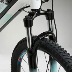 VÉLO VTT ÉLECTRIQUE E-ST100 FEMME BLANC 27''5 -Vélos Vtt Soldes velo vtt electrique e st100 femme blanc 275 5 600x600 1