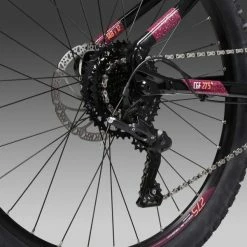 VÉLO VTT ÉLECTRIQUE E-ST520 FEMME NOIR 27,5" -Vélos Vtt Soldes velo vtt electrique e st520 femme noir 275 8 600x600 1