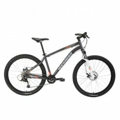 VÉLO VTT ST 120 GRIS ORANGE 27,5"