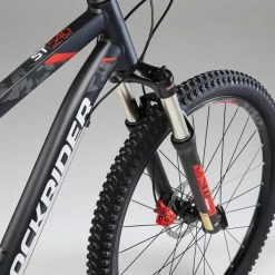 VÉLO VTT ST 540 NOIR ROUGE 27,5" -Vélos Vtt Soldes velo vtt st 540 noir rouge 275 7 600x600 1